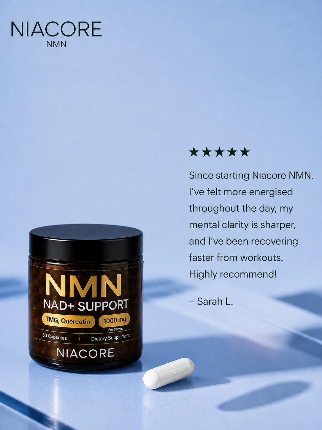 Niacore PRO+ NMN capsules 1000MG