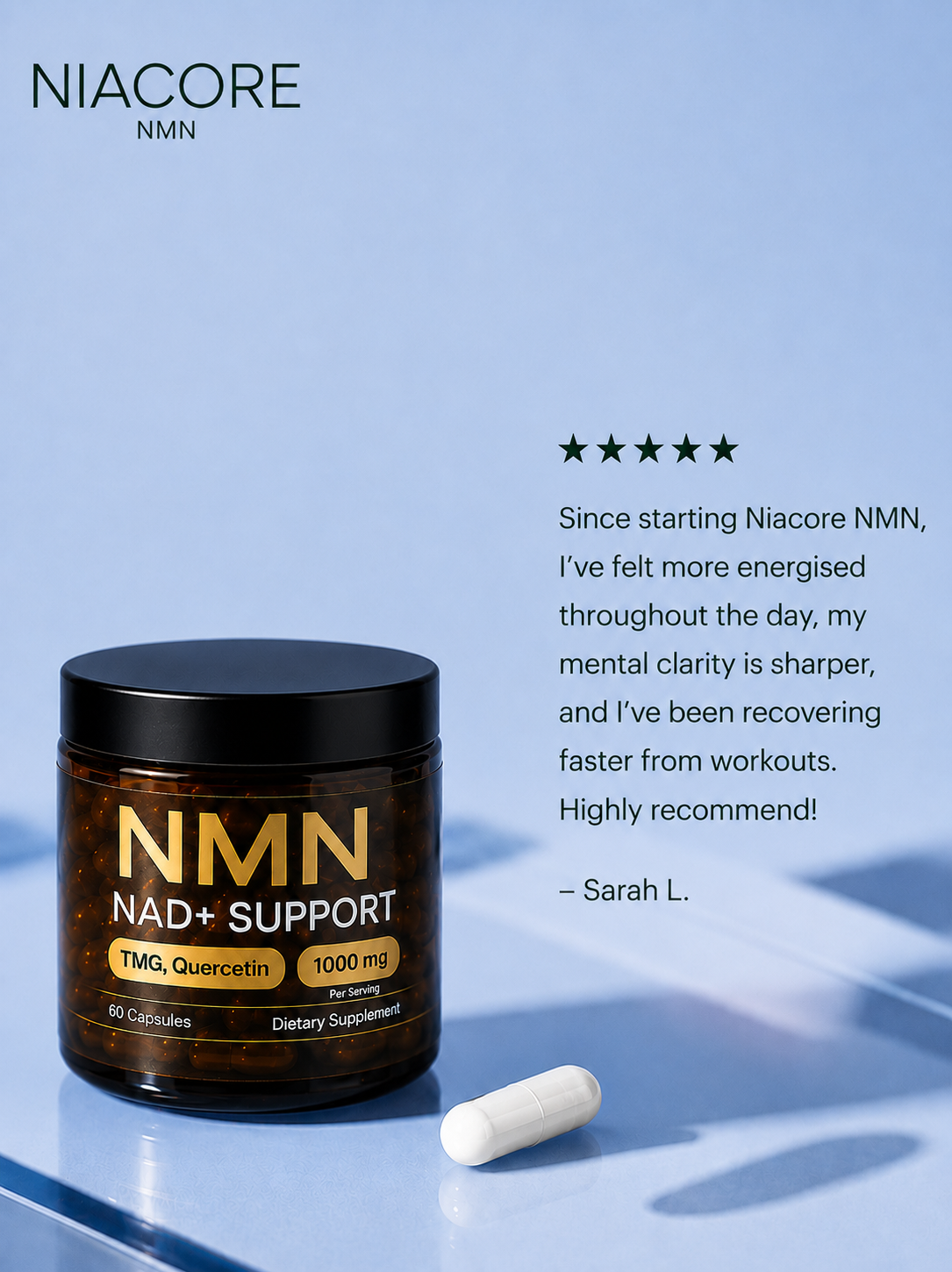 Niacore PRO+ NMN capsules 1000MG