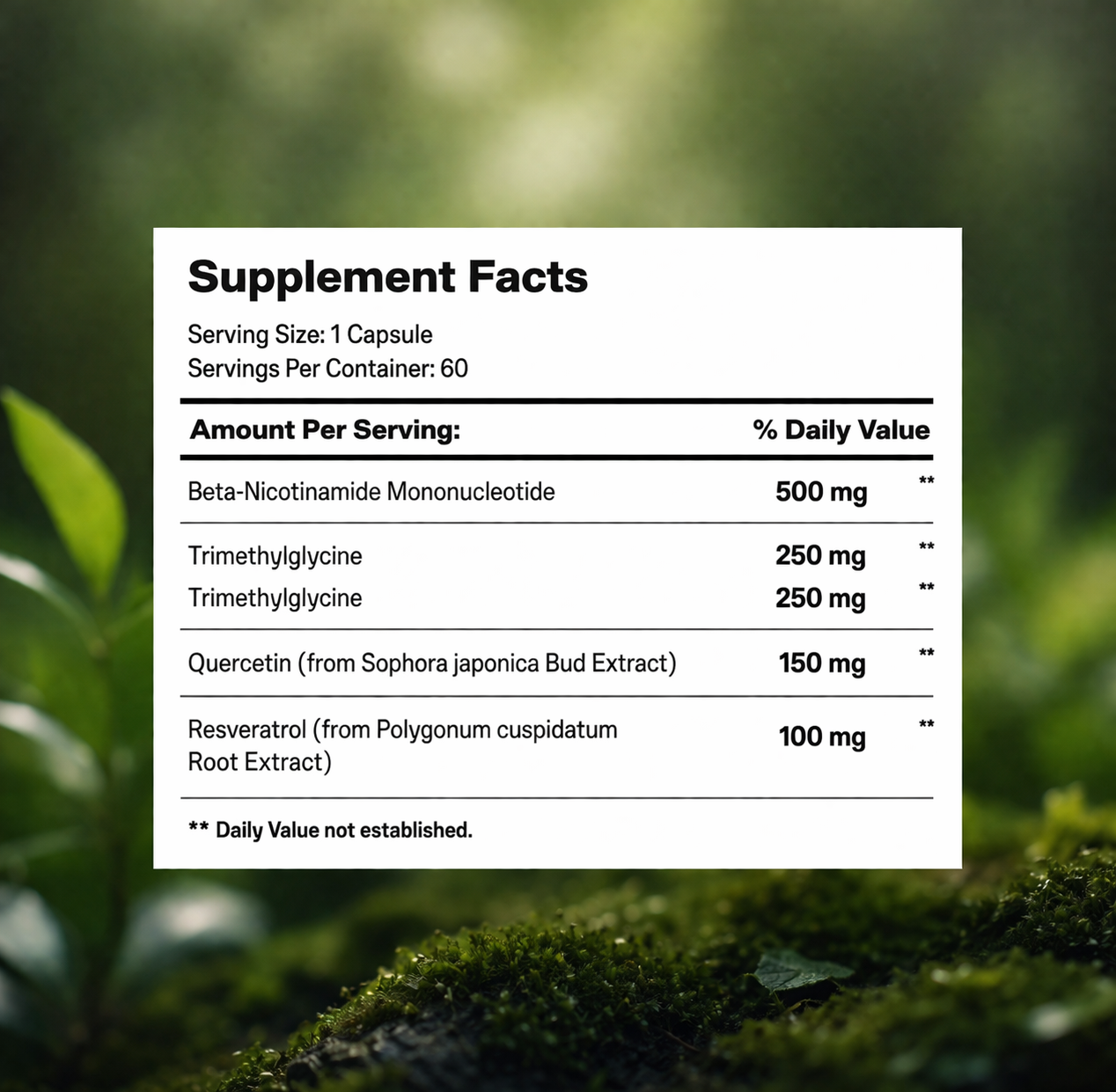 Niacore PRO+ NMN capsules 1000MG
